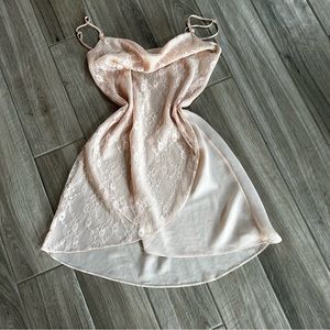 Uban Outfitters  | Vintage Lace Side Slit Slip Dress Medium|